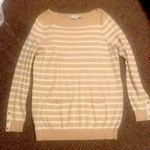 Loft light thin sweater with pockets large